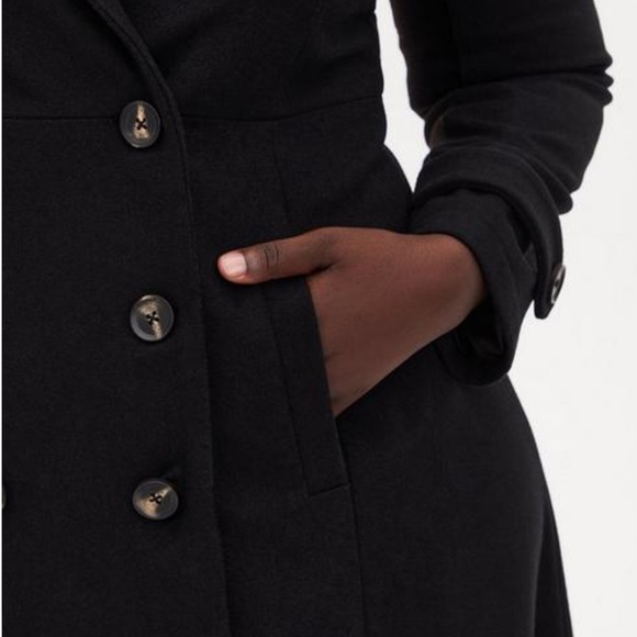 Torrid Long Wool Coat - Picture 3 of 16
